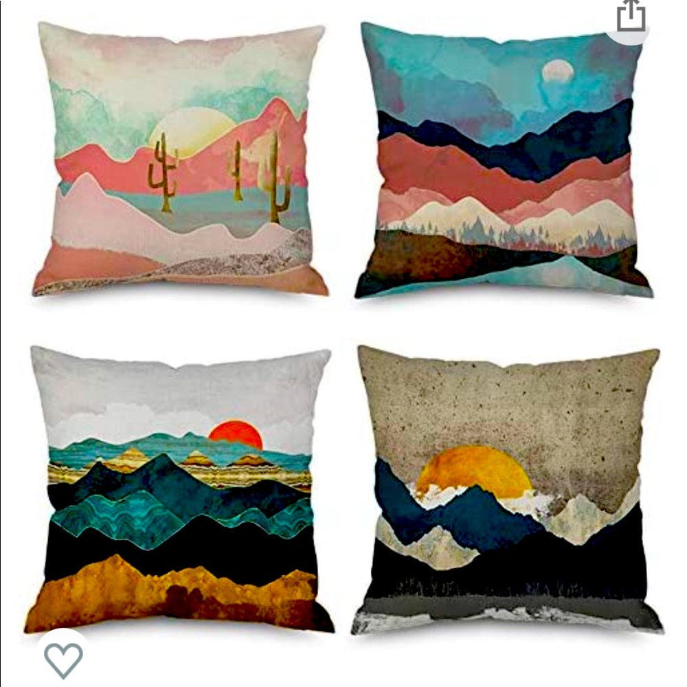 4 Pack Southwestern Pillowcases